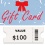 Gift Voucher 100 USD