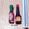 Miniature Tabasco, Mini Maggi. Vintage Collectible